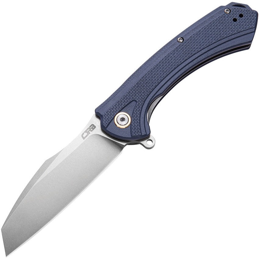 Barranca Linerlock - GrayBlue textured G10-CJRB-OnlyKnives