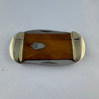 "Nautica" - RR Double Take Canoe Messer mit Scrimshaw Gravur