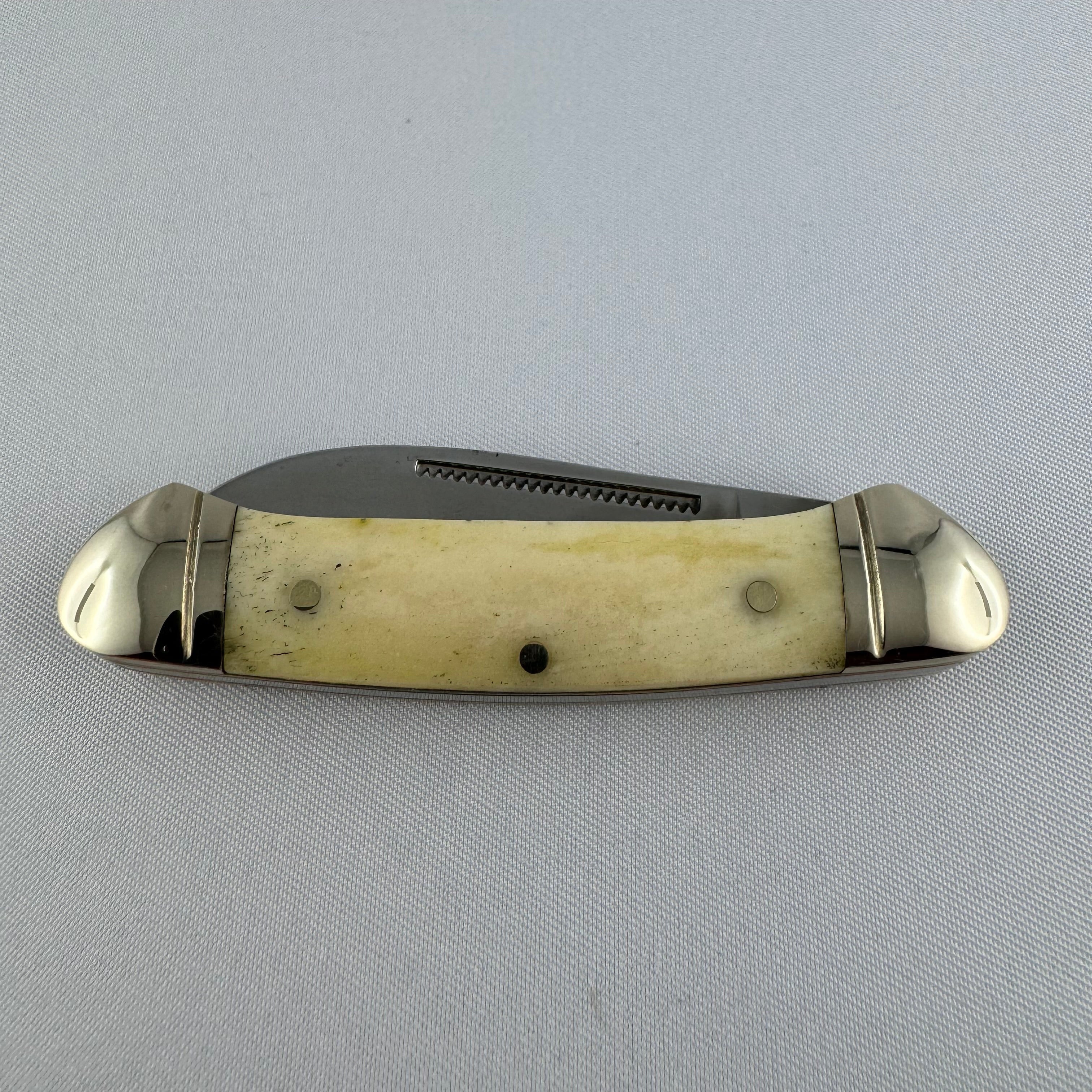 "Nautica" - RR Mini Canoe mit Scrimshaw Gravur