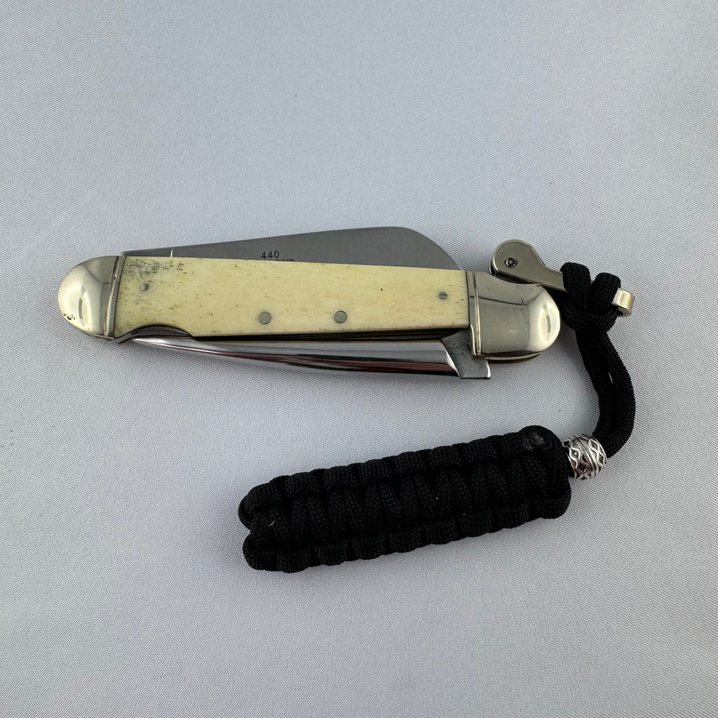 "Nautica" - RR Marlin Spike mit Scrimshaw Gravur