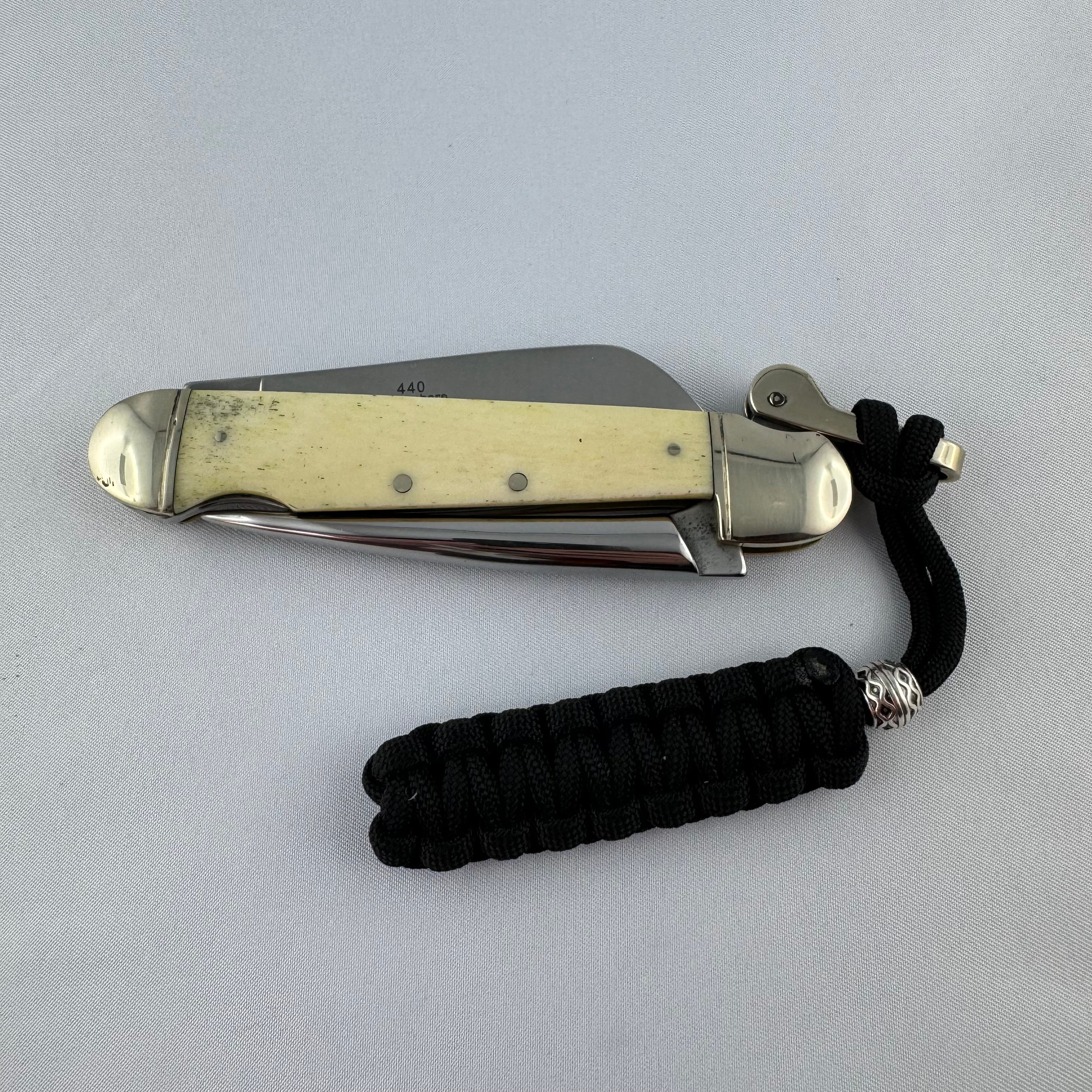 "Nautica" - RR Marlin Spike mit Scrimshaw Gravur