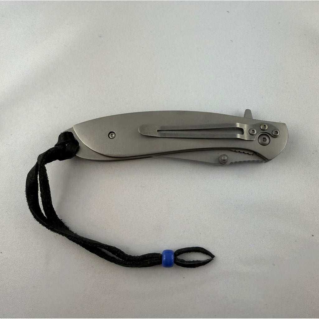 "Nautica" - Frost Cutlery Linerlock mit Scrimshaw Gravur