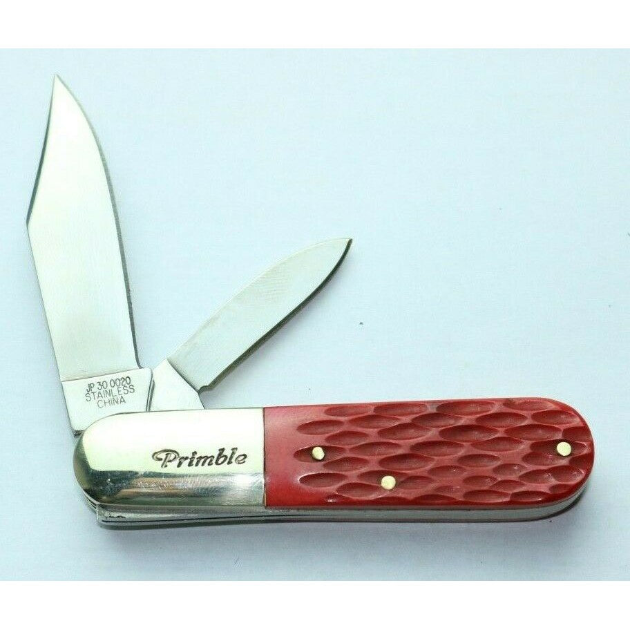 Barlow - Red Jigged Bone-John Primble-OnlyKnives