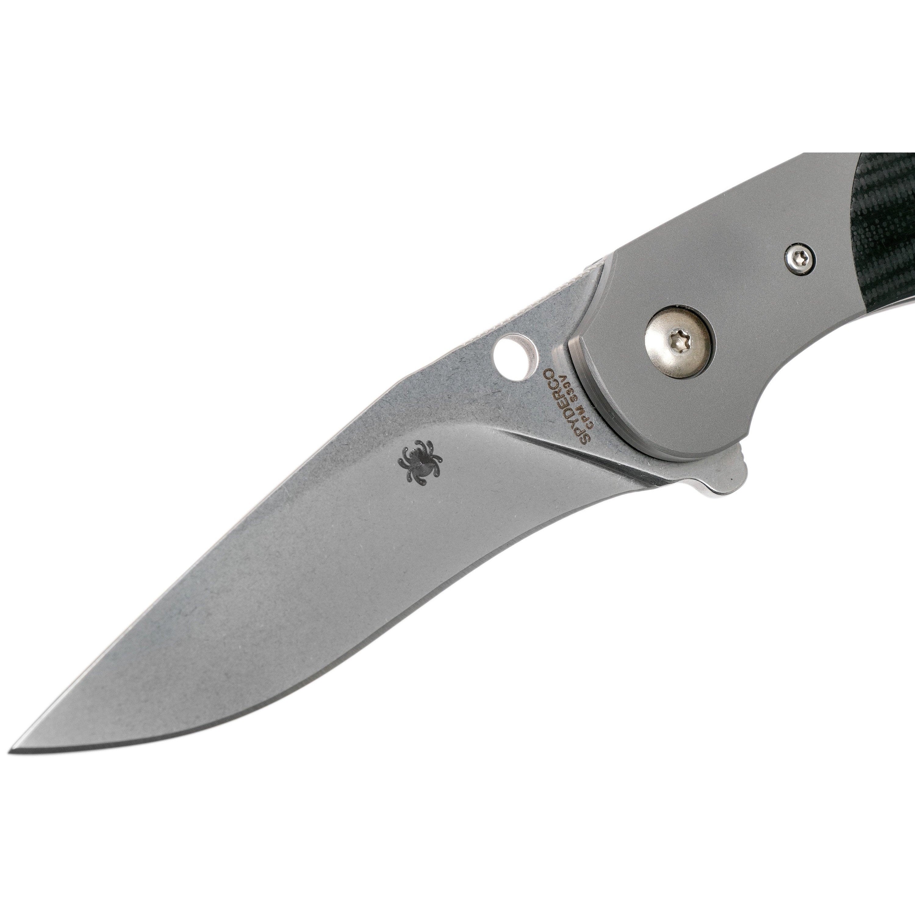 Brad Southard's Hanan Flipper-Spyderco-OnlyKnives