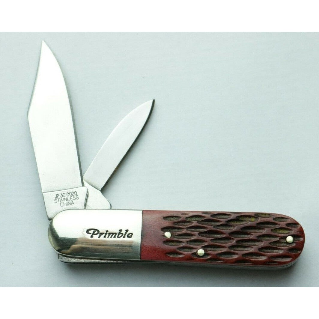 Brown Jigged Bone-John Primble-OnlyKnives