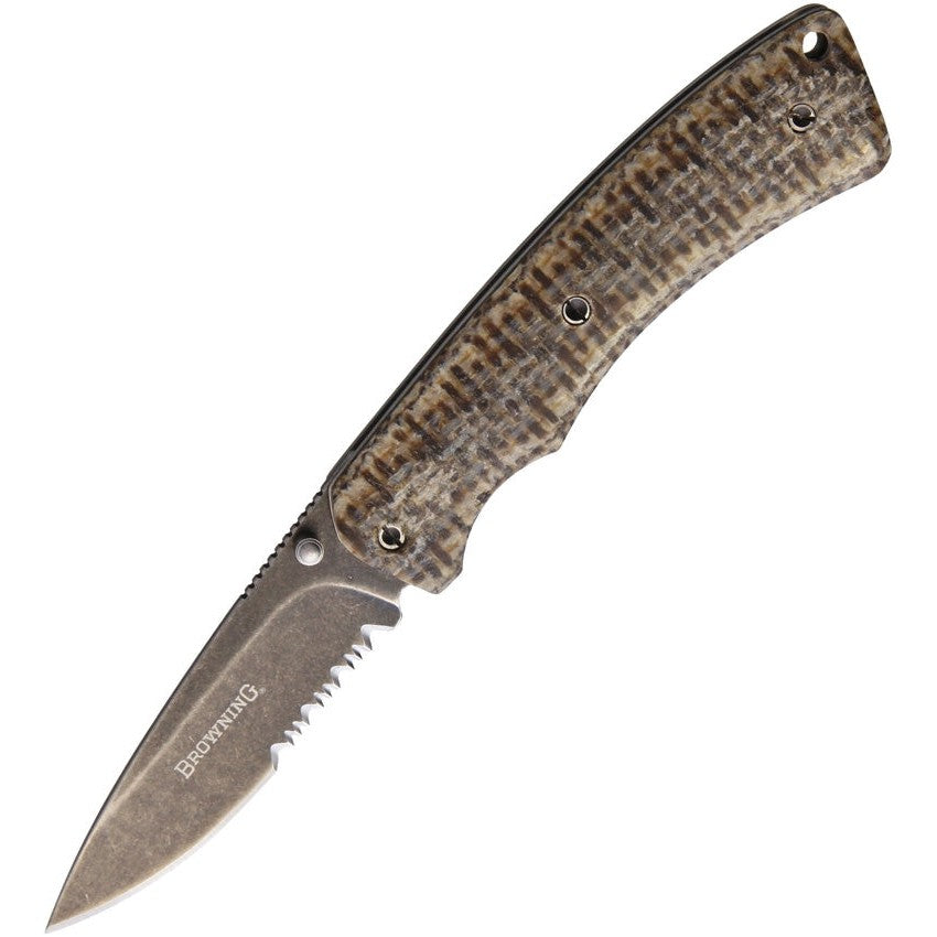 Burlap Micarta Linerlock-Browning-OnlyKnives