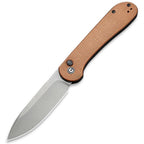 Button Lock Elementum, braun-Civivi-OnlyKnives