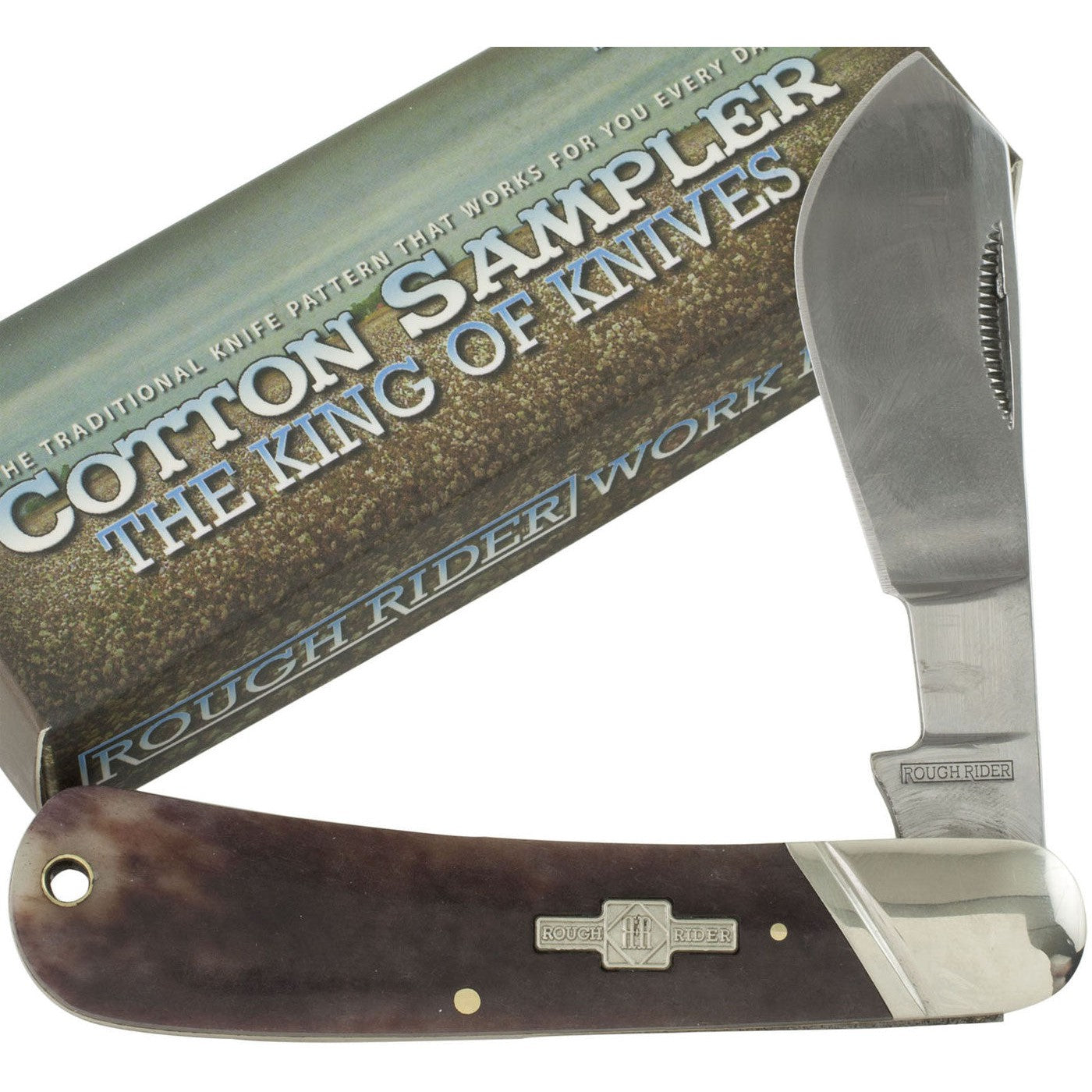 Cotton Sampler - Bone Brown-Rough Ryder-OnlyKnives