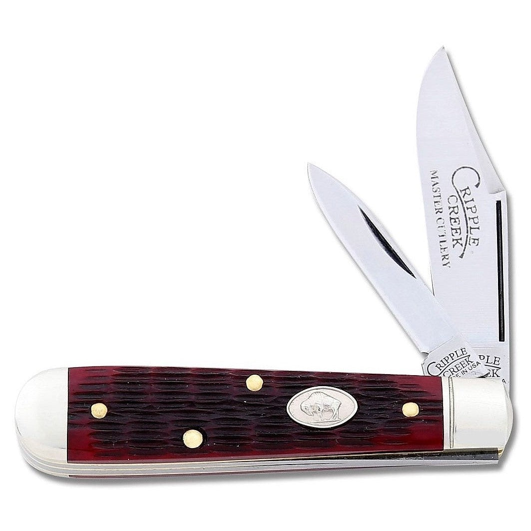 Cripple Creek #14 - Jack Knife, Elderberry Jigged Bone-Great Eastern Cutlery-OnlyKnives