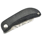 Damascus Micarta black-orange-Mcusta-OnlyKnives