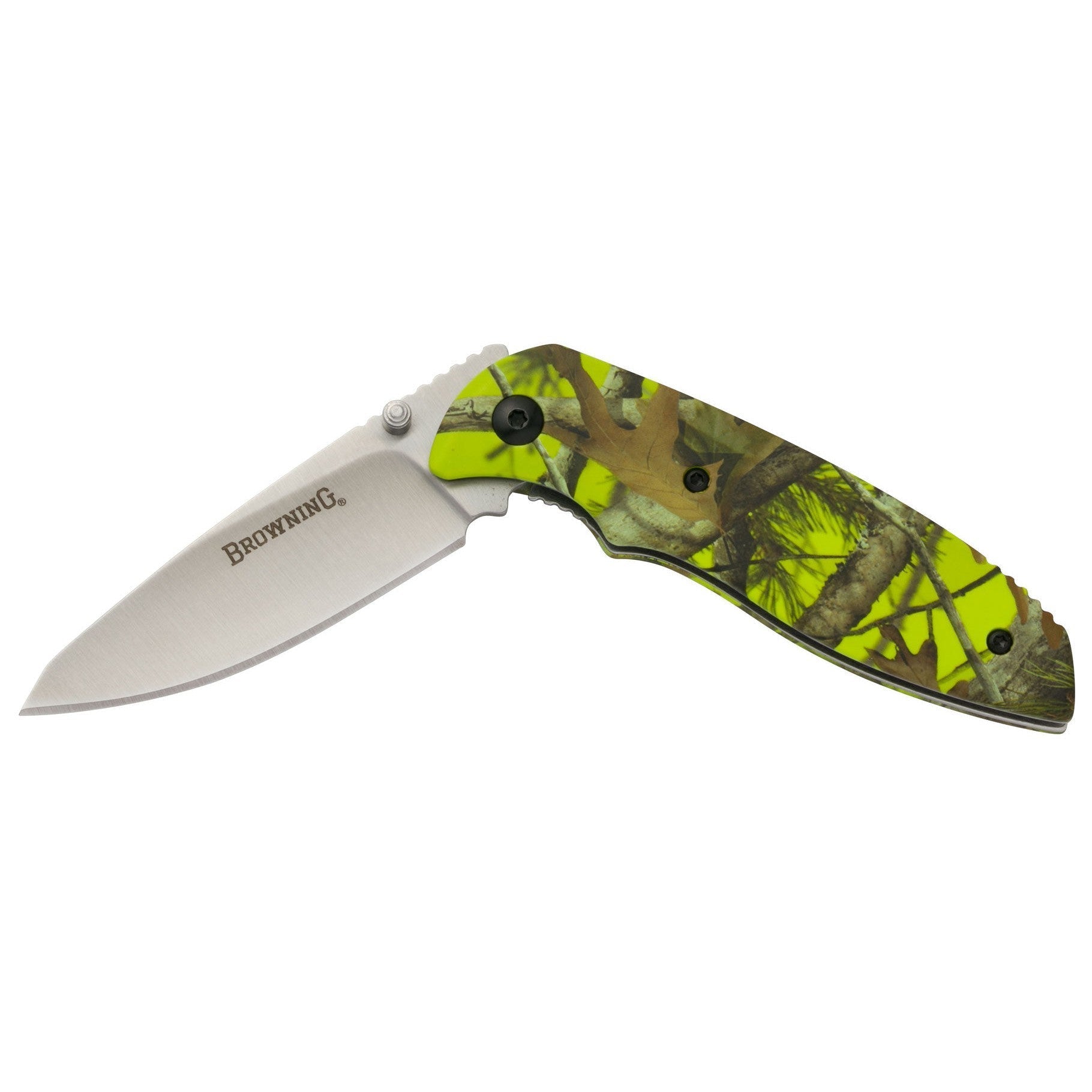 EDC Folder - Green Camo-Browning-OnlyKnives