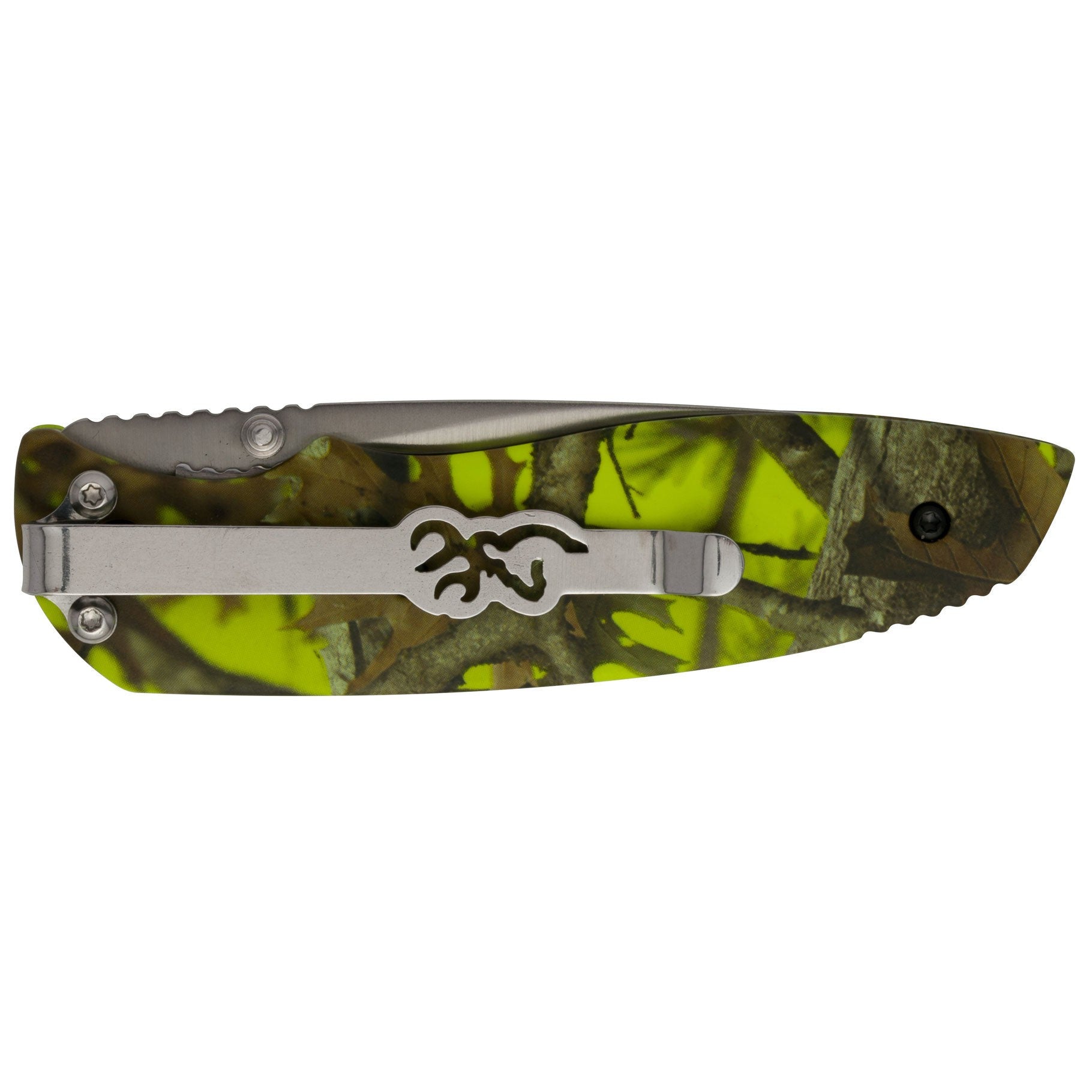 EDC Folder - Green Camo-Browning-OnlyKnives