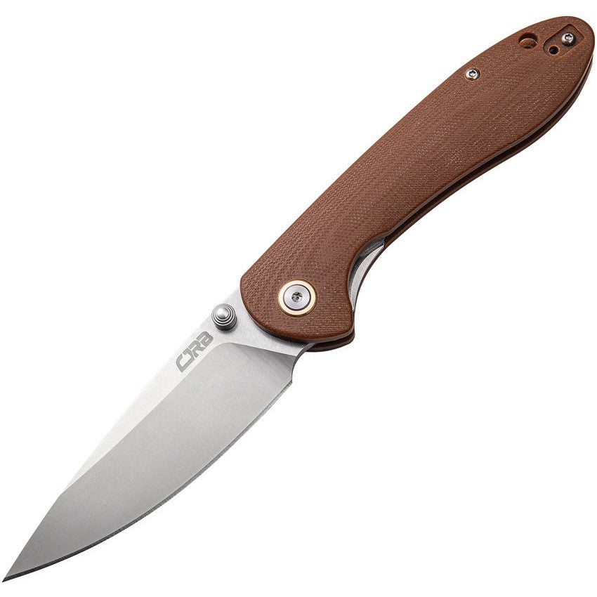 Feldspar Linerlock Brown-CJRB-OnlyKnives