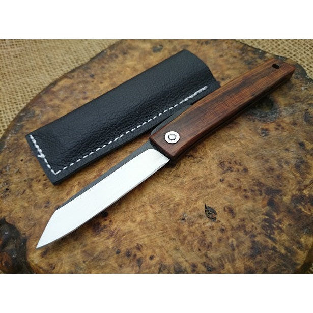 FK7 Higonokami Friction Folder - Desert Ironwood-Ohta Knives-OnlyKnives