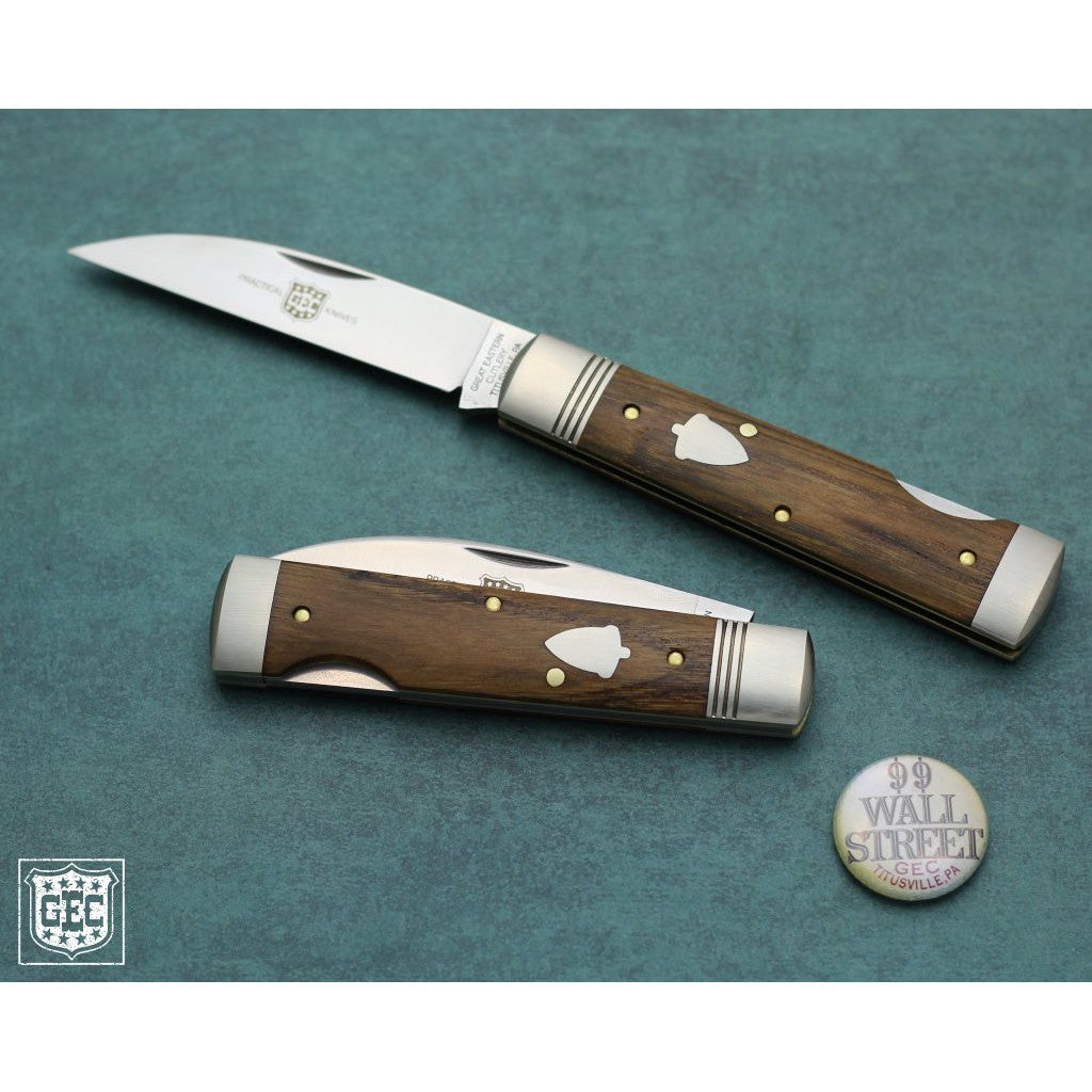 GEC #99 - Wall Street - Lockback - American Chestnut-Great Eastern Cutlery-OnlyKnives