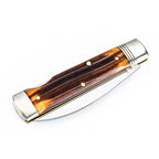 GEC #99 - Wall Street - Lockback - Burnt Orange Spring Field Bone-Great Eastern Cutlery-OnlyKnives