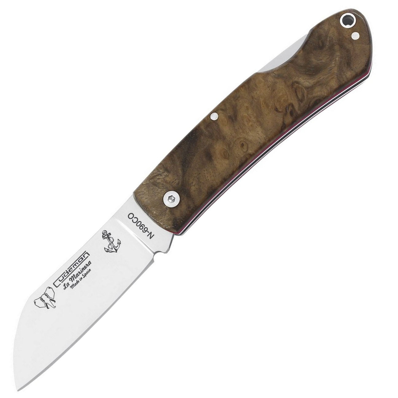 LA MARINERA - Walnussholz-Cudeman-OnlyKnives