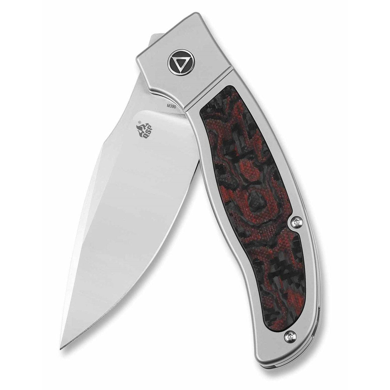 LEGATUS - Titan G10-Carbon, rot-schwarz-QSP-OnlyKnives