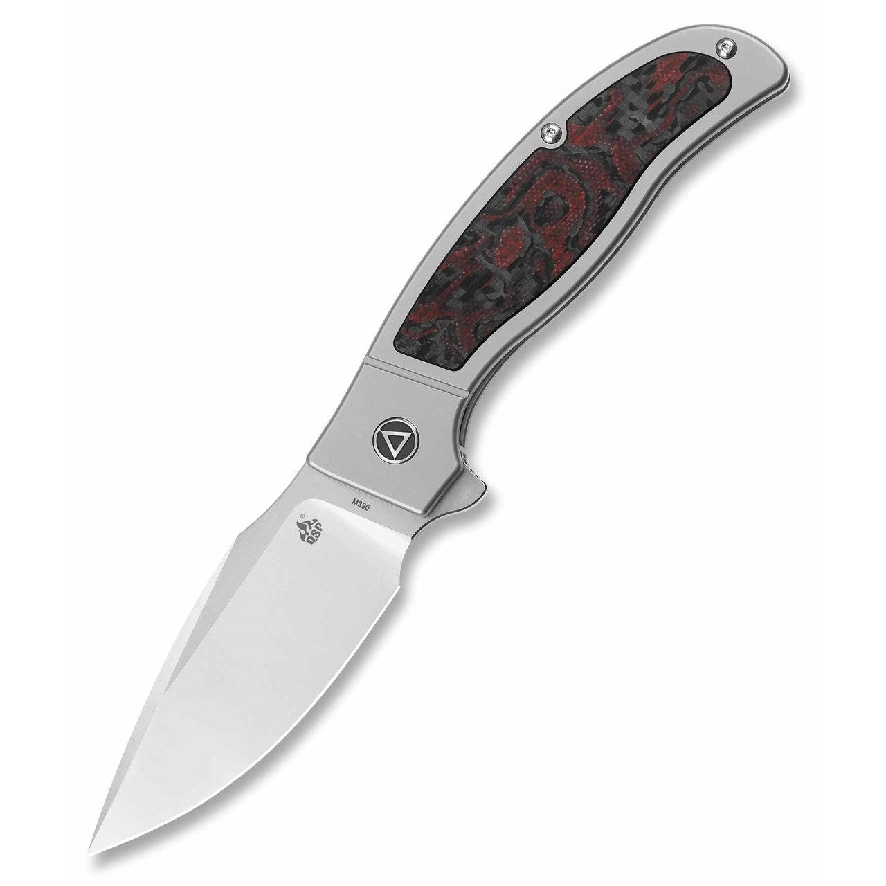 LEGATUS - Titan G10-Carbon, rot-schwarz-QSP-OnlyKnives