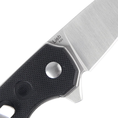 Lieb - Black G10-Kizer Cutlery-OnlyKnives