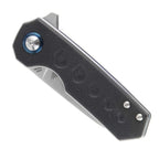 Lieb - Black G10-Kizer Cutlery-OnlyKnives