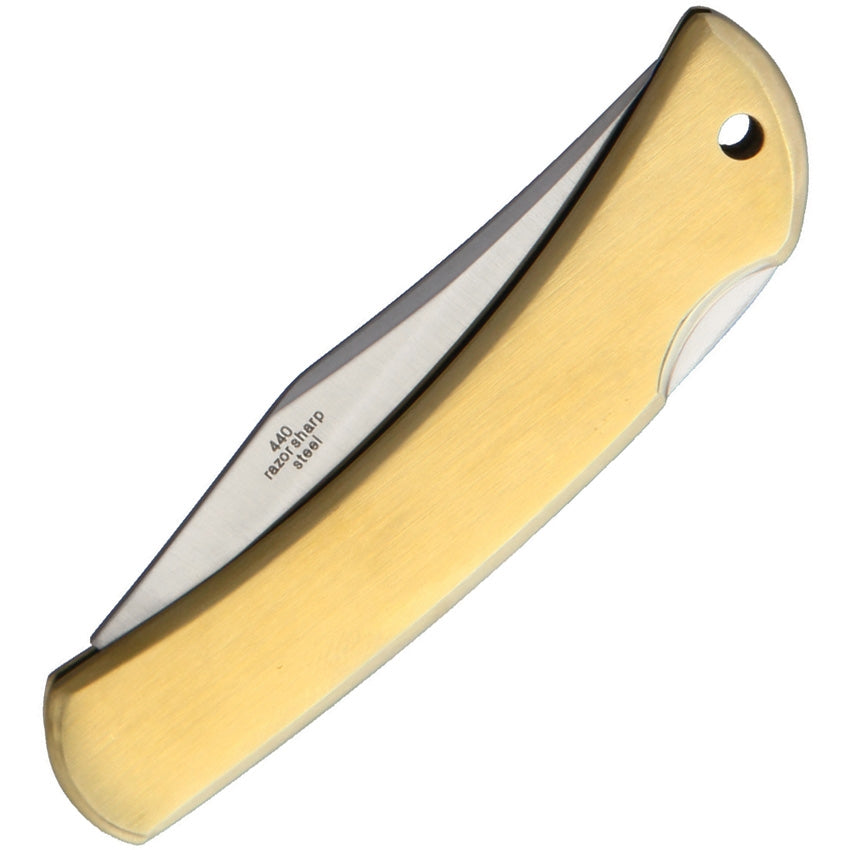 Mini Lockback Brass-Rough Ryder-OnlyKnives