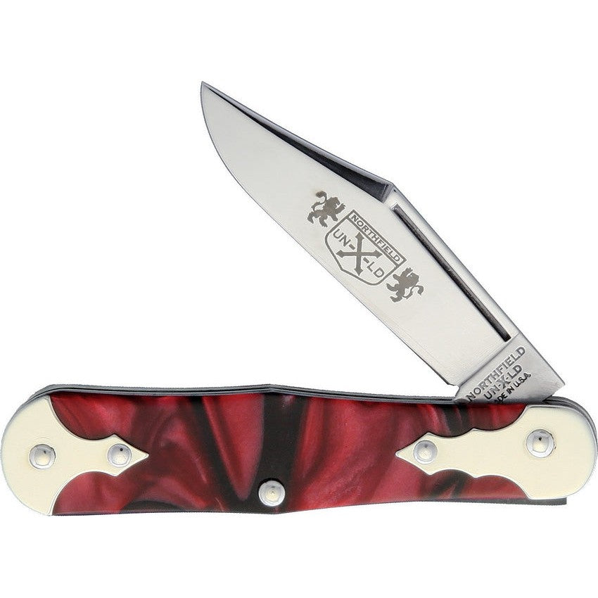 Northfield Un-X-LD #06 - Caribbean Blue & Crusader Red-Great Eastern Cutlery-OnlyKnives