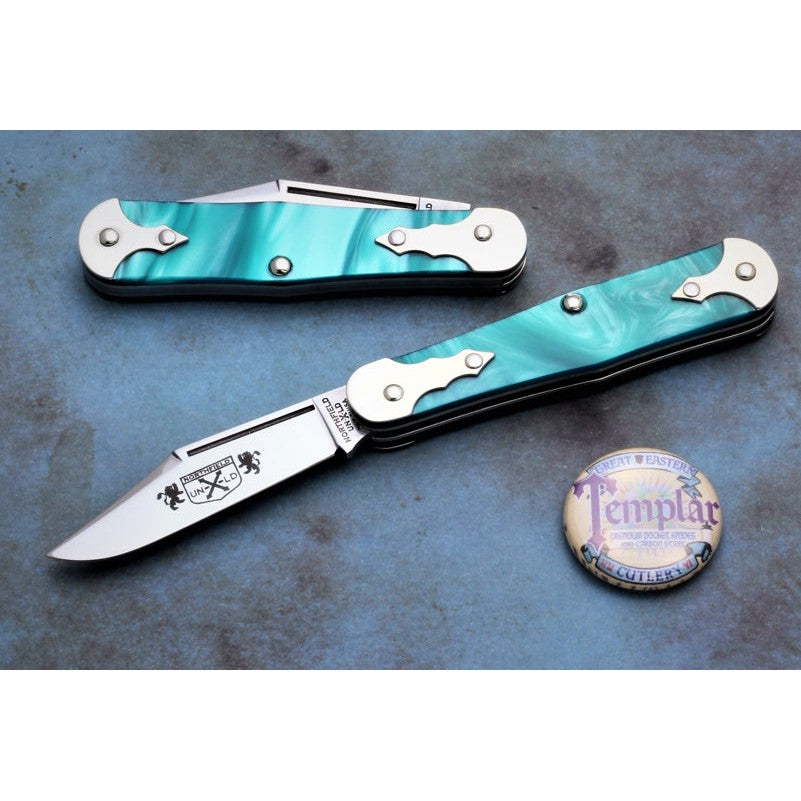 Northfield Un-X-LD #06 - Templar - Caribbean Acrylic-Great Eastern Cutlery-OnlyKnives