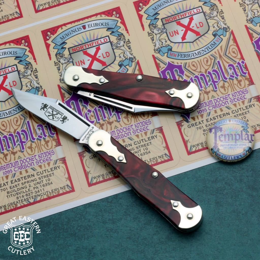 Northfield Un-X-LD #06 - Templar - Crusader Acrylic-Great Eastern Cutlery-OnlyKnives