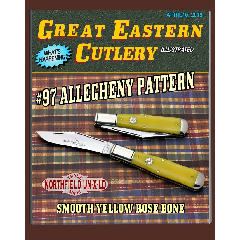 Northfield Un-X-LD #97 - Allegheny - Smooth Yellow Rose Bone-Great Eastern Cutlery-OnlyKnives