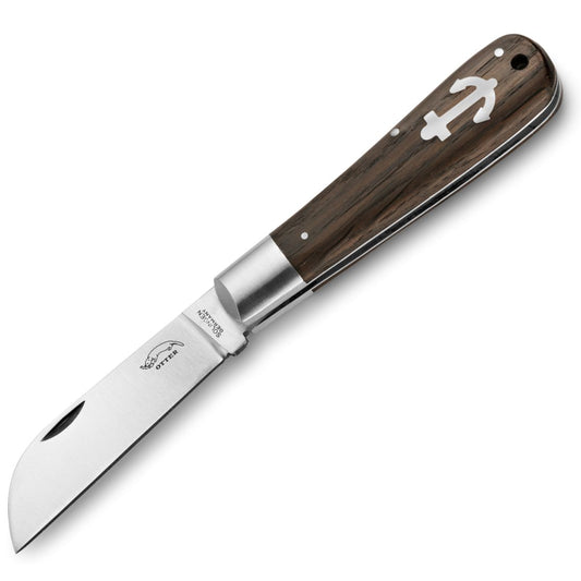 Otter-Ankermesser 171 - Räuchereiche - klein-Otter Messer-OnlyKnives