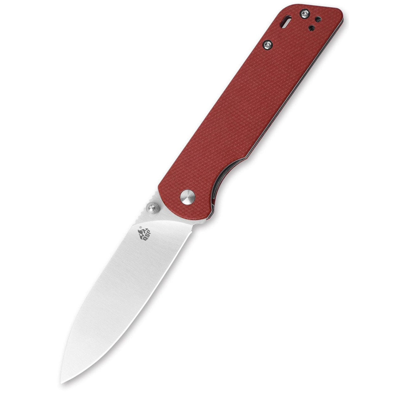 Parrot - Leinen Micarta Rot, D2 Klingenstahl-QSP-OnlyKnives