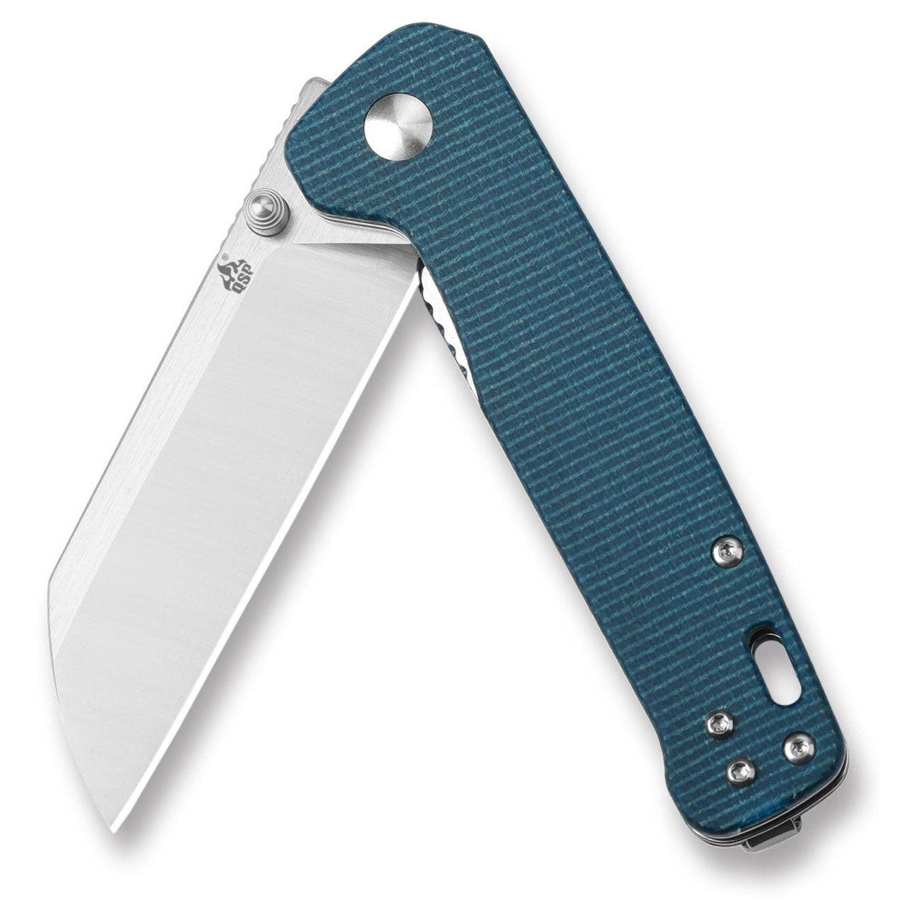 Penguin - Leinen Micarta blau-QSP-OnlyKnives