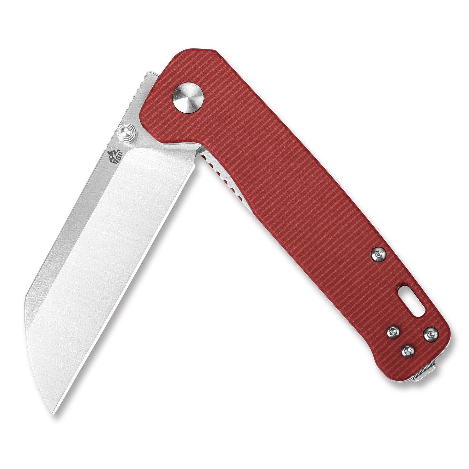 Penguin - Leinen Micarta rot-QSP-OnlyKnives