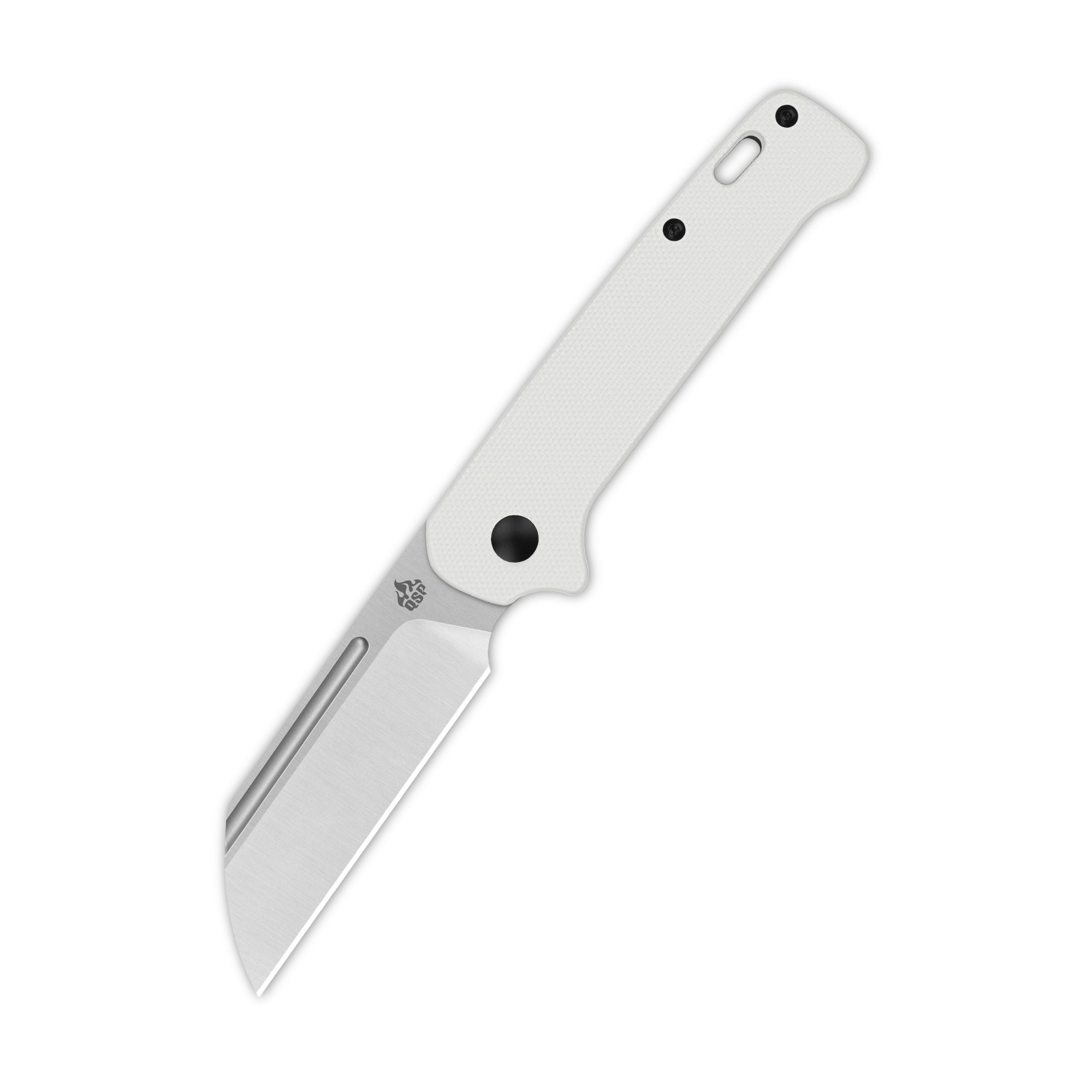 Penguin Slip Joint - White/Black G10-QSP-OnlyKnives