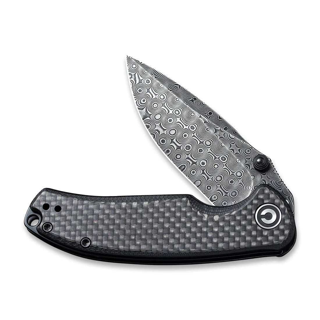 Pintail - Damascus, Carbon Fiber/G-10-Civivi-OnlyKnives