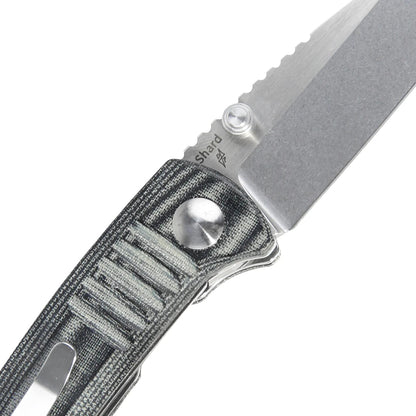 Shard - Black Micarta-Kizer Cutlery-OnlyKnives