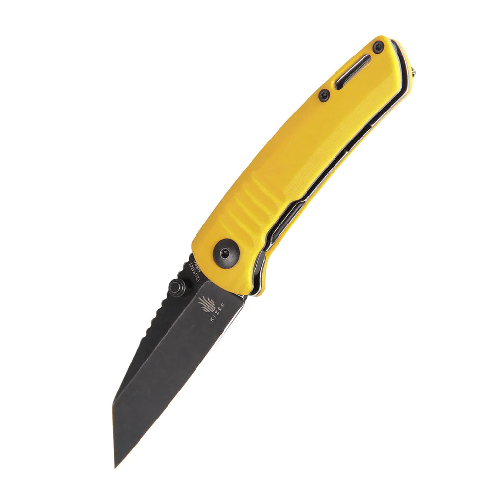 Shard - Yellow G10-Kizer Cutlery-OnlyKnives