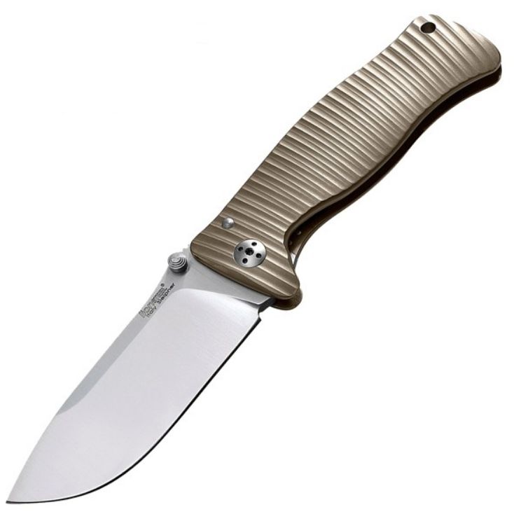 SR2 Titanium matt bronze-lionSTEEL-OnlyKnives