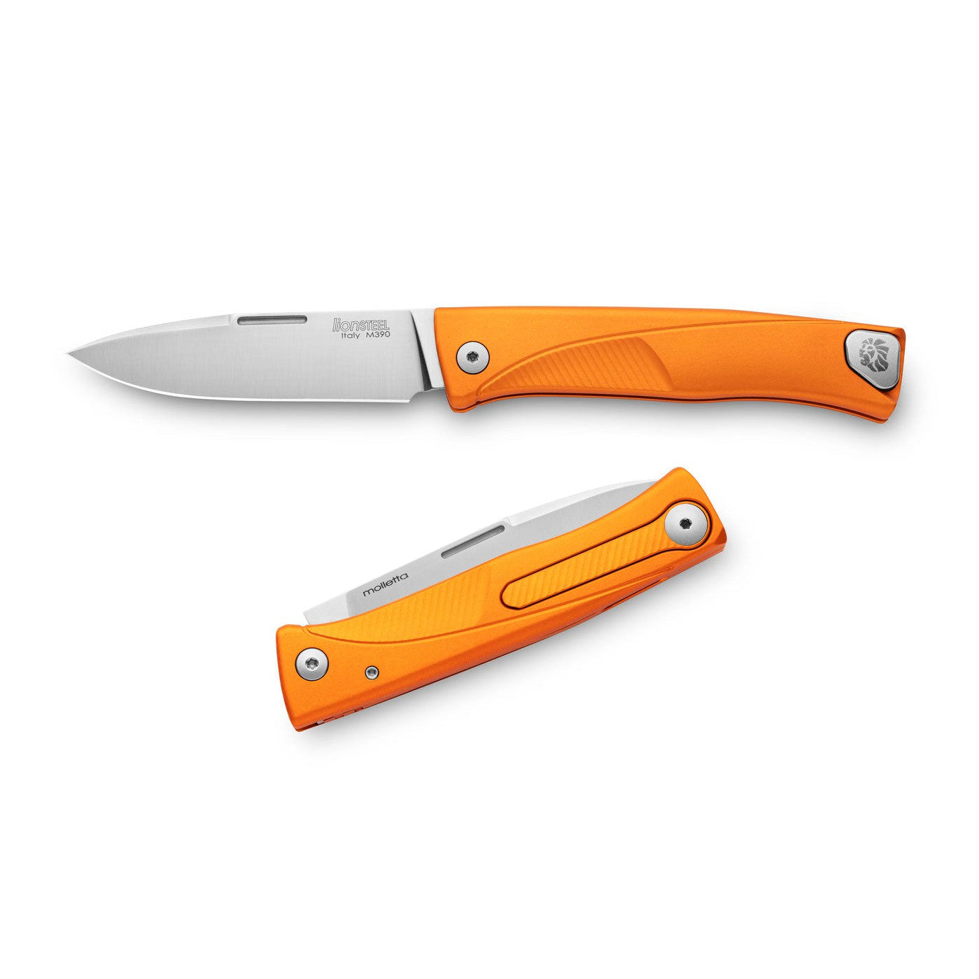 Thrill Aluminium - Orange-lionSTEEL-OnlyKnives