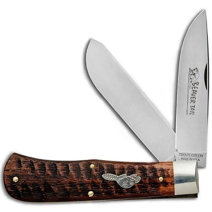 Tidioute #23 - Pioneer Trapper - Jigged Brazilian Cherry Wood-Great Eastern Cutlery-OnlyKnives