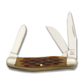 Tiny Stockman - Amber Bone-Rough Ryder-OnlyKnives