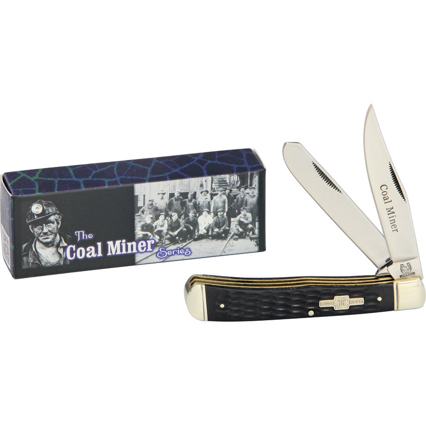 Trapper - Coal Miner-Rough Ryder-OnlyKnives