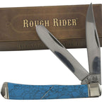 Trapper - Imitation turquoise handle-Rough Ryder-OnlyKnives