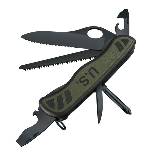 US Army Soldier's Knife, OD Green-Black-Victorinox-OnlyKnives